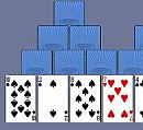 Play Tre peaks solitaire / Karetn� hry on-line