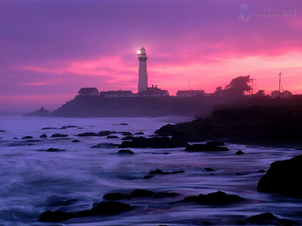 Foto: Pigeon Point At Dawn, San Mateo County, California