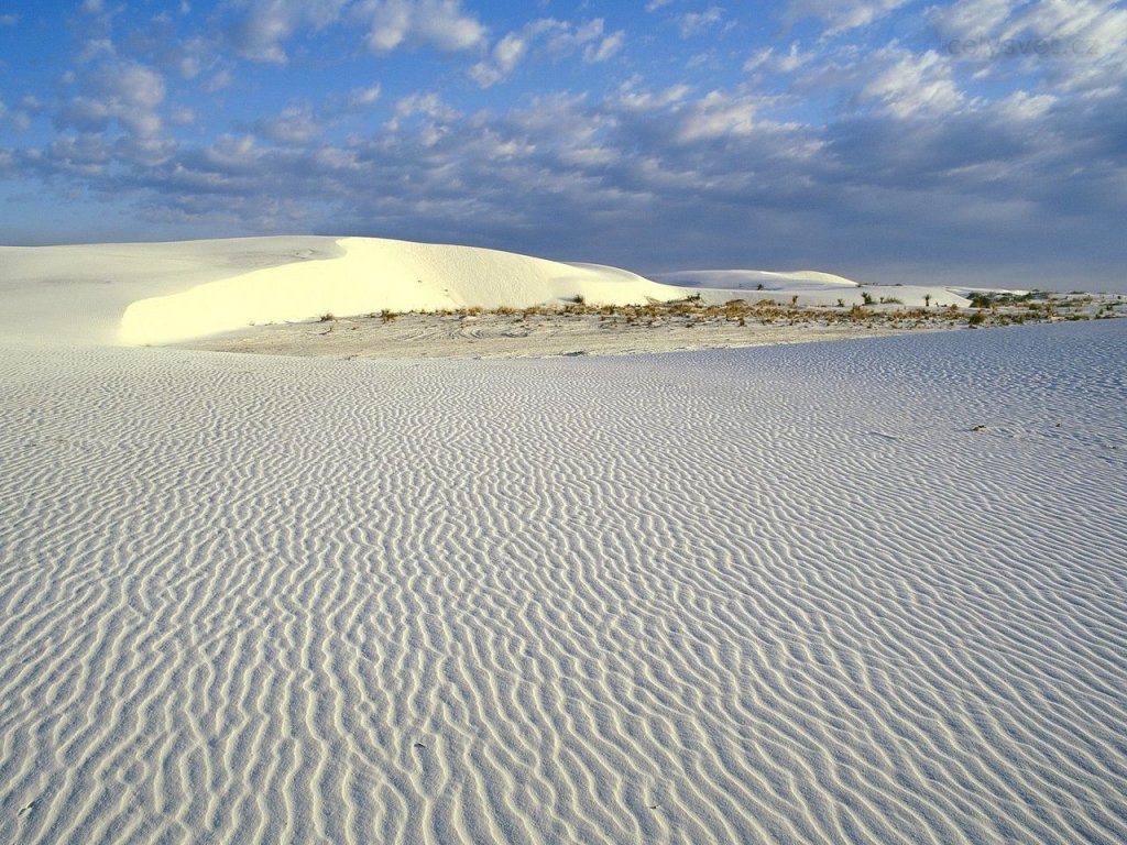 Foto: Gypsum Sand Dunes, White Sands National Monument, New Mexico