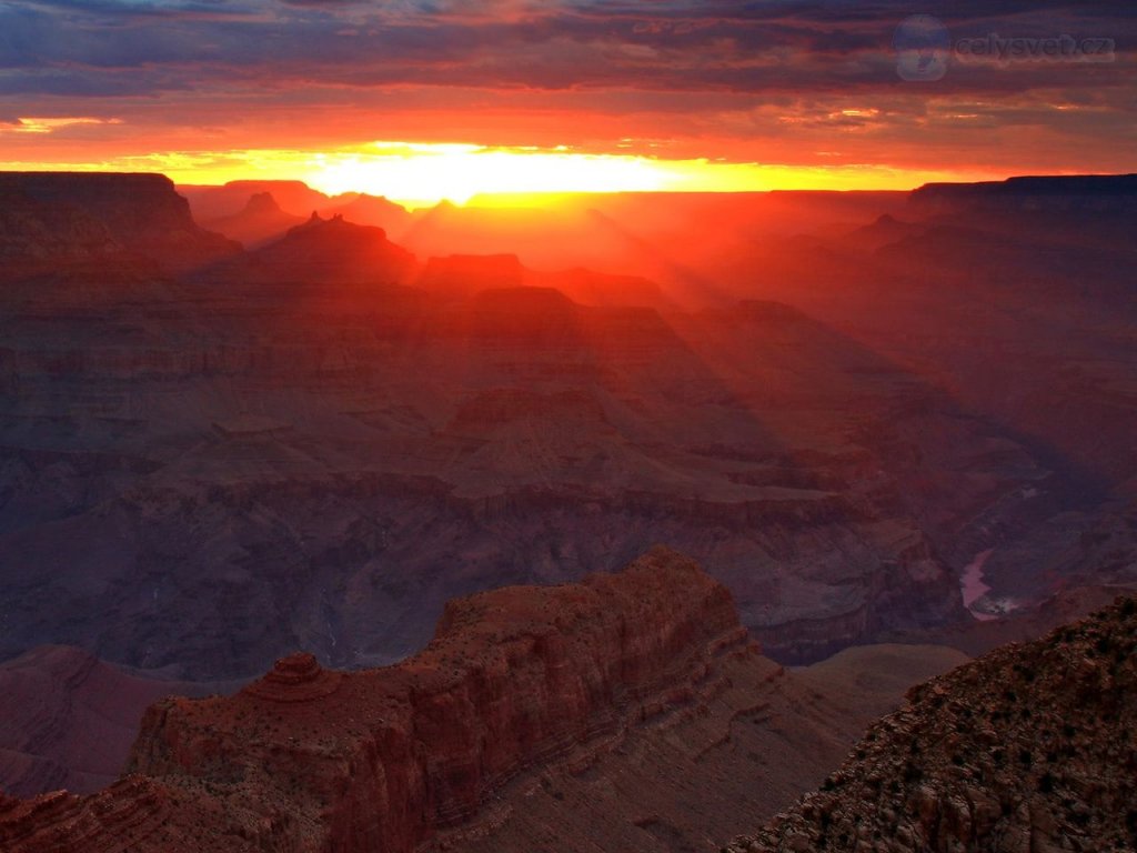 Foto: Into Eternity, Navajo Point, Grand Canyon National Park, Arizona