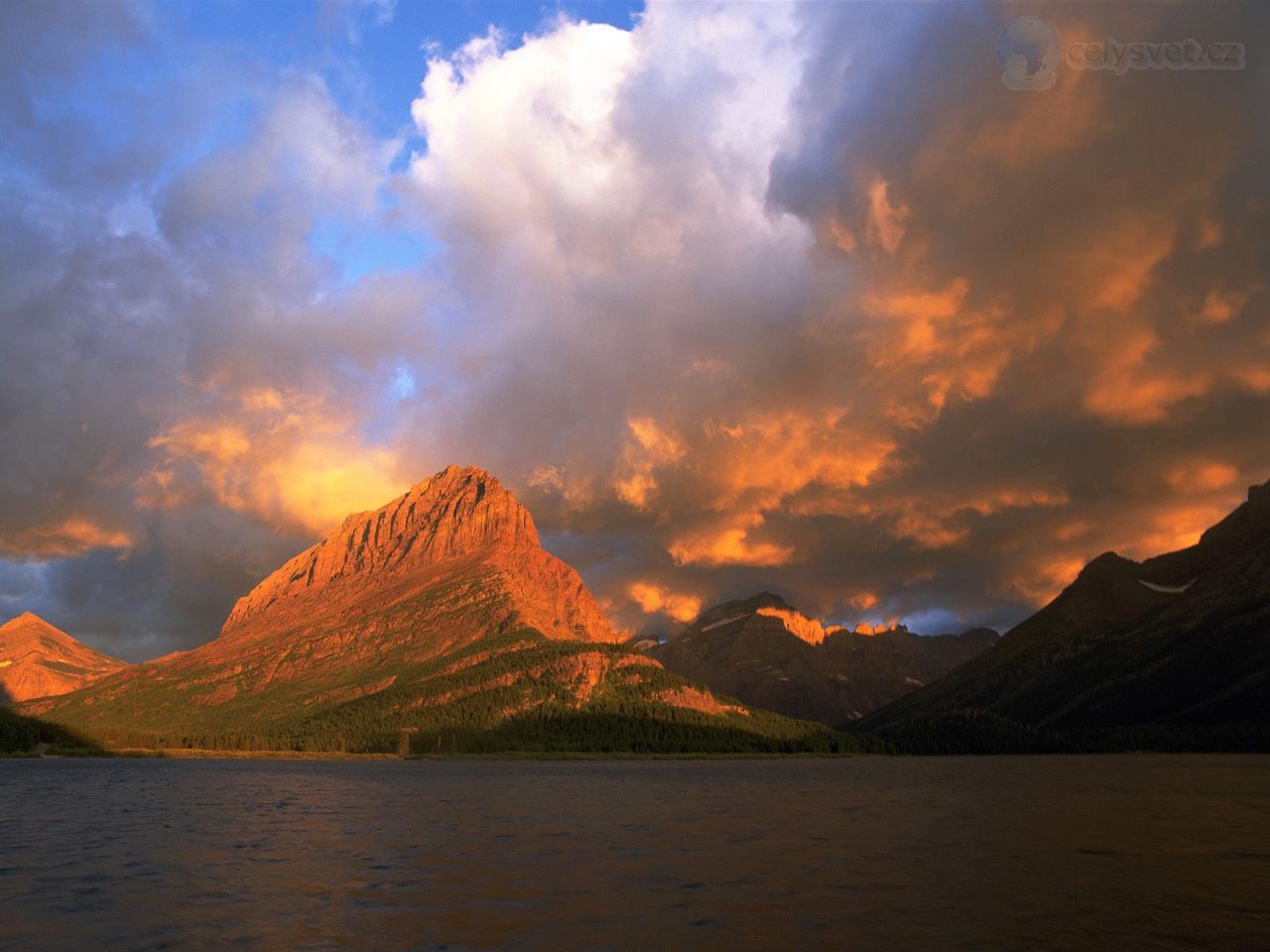 Foto: Two Medicine Lake, Glacier National Park, Montana