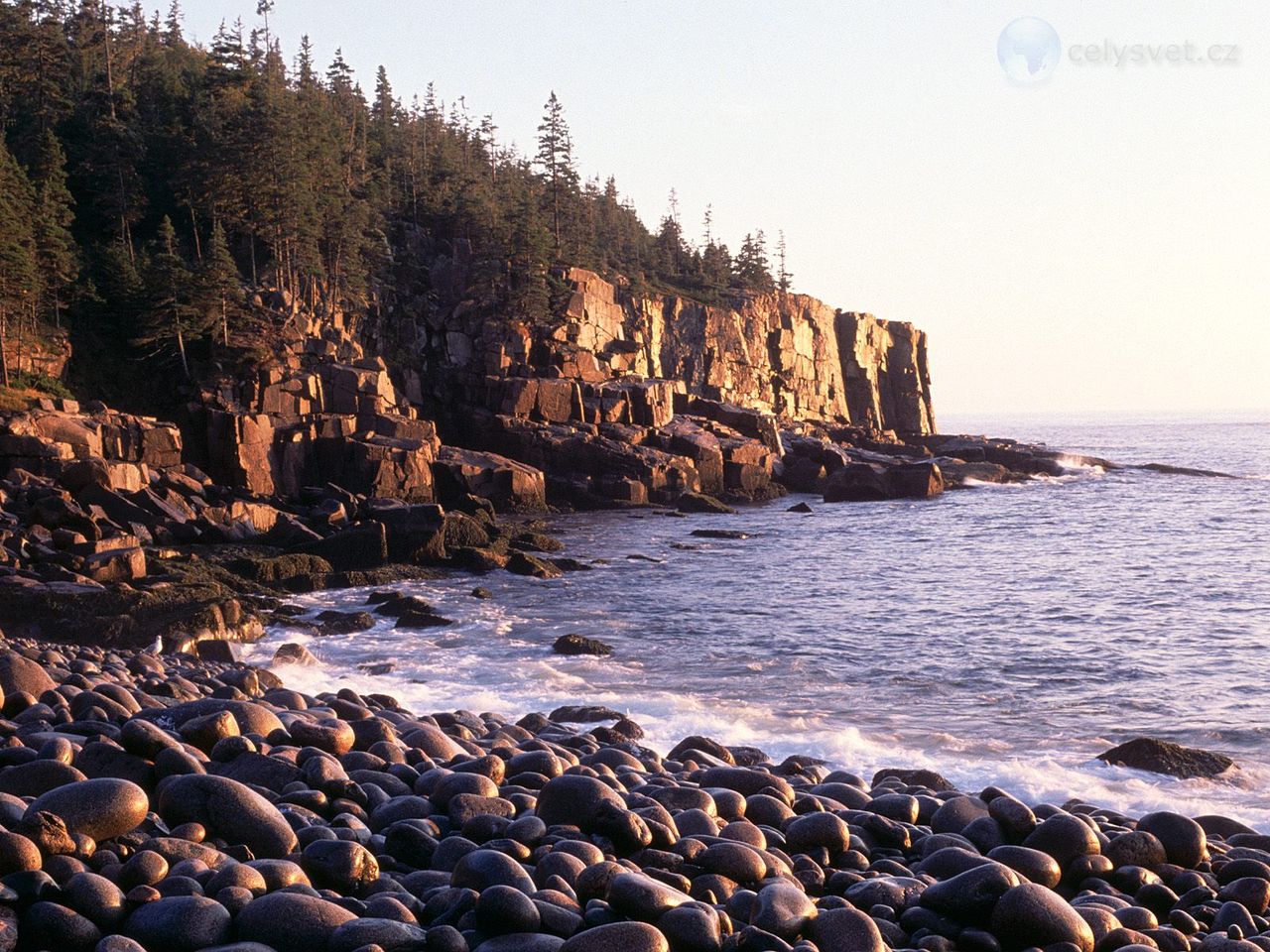 Foto: Sunrise At Otter Cliffs, Acadia National Park, Maine