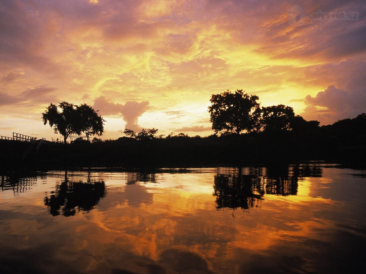 Foto: Dramatic Sunset, Guyana