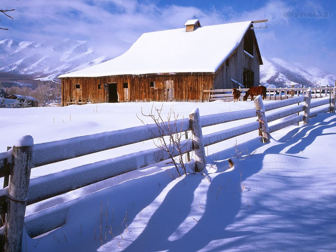 Foto: Fresh Country Snow, Utah