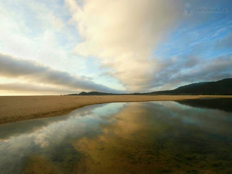 Foto: Carmel River Beach Reflection, California