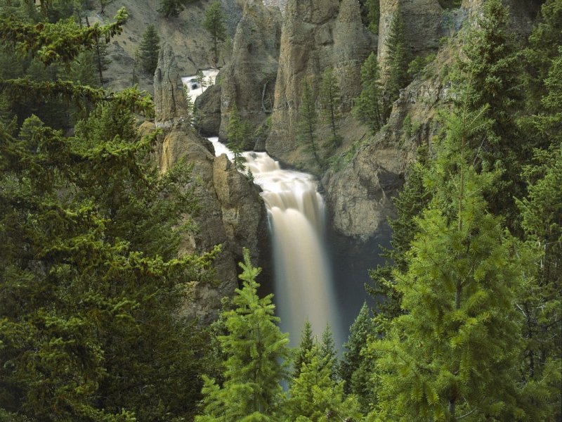 Foto: Tower Fall, Yellowstone National Park, Wyoming