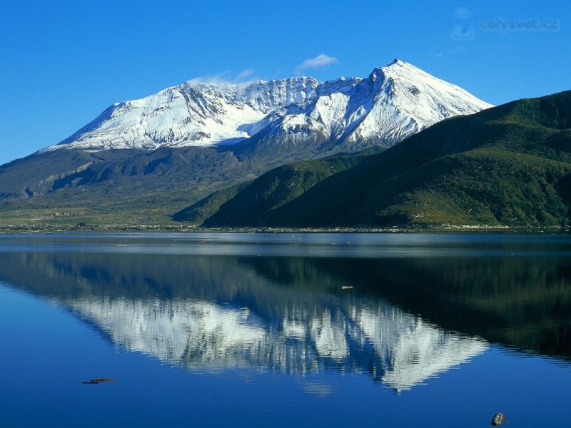 Foto: Mount St Helens And Spirit Lake, Washington