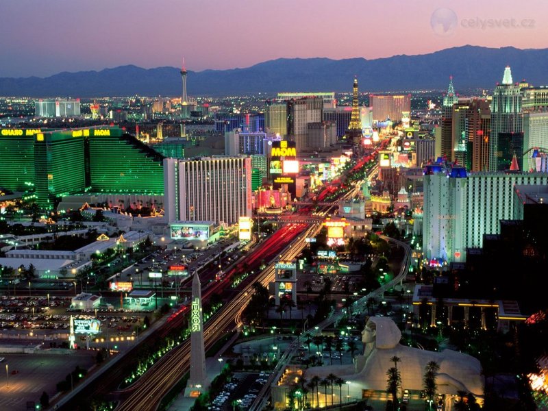 Foto: Las Vegas Boulevard, Nevada