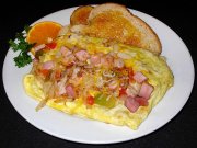 Recept online Vajen omeleta s bramborem a grilovanou zeleninou